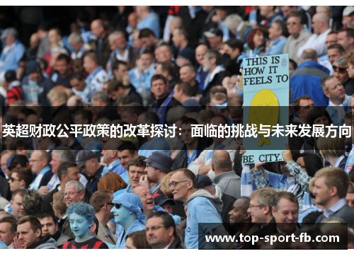 英超财政公平政策的改革探讨:面临的挑战与未来发展方向 英超财政公平政策的改革探讨:面临的挑战与未来发展方向